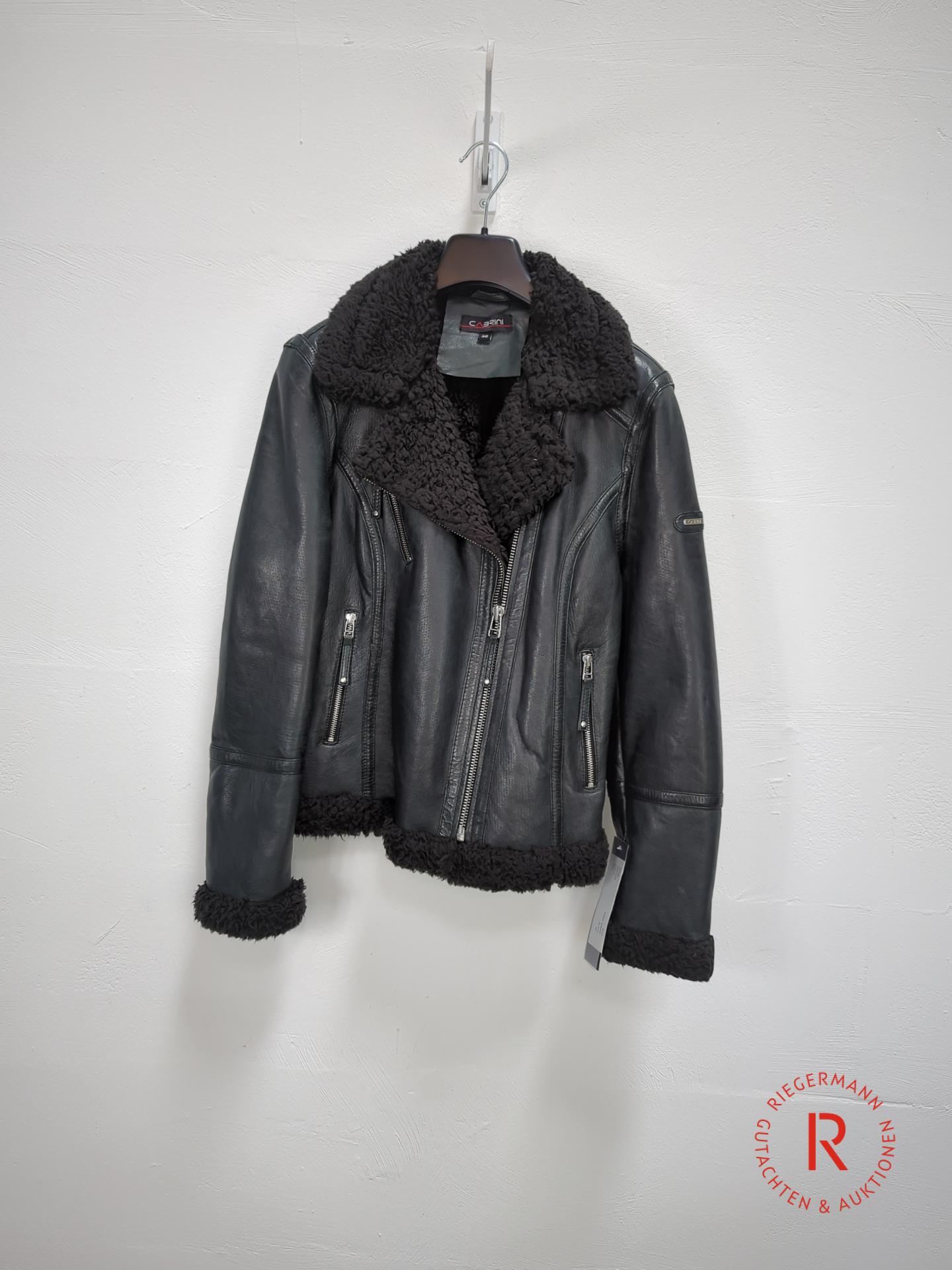 DAMEN LEDERJACKE GRÖSSE 38